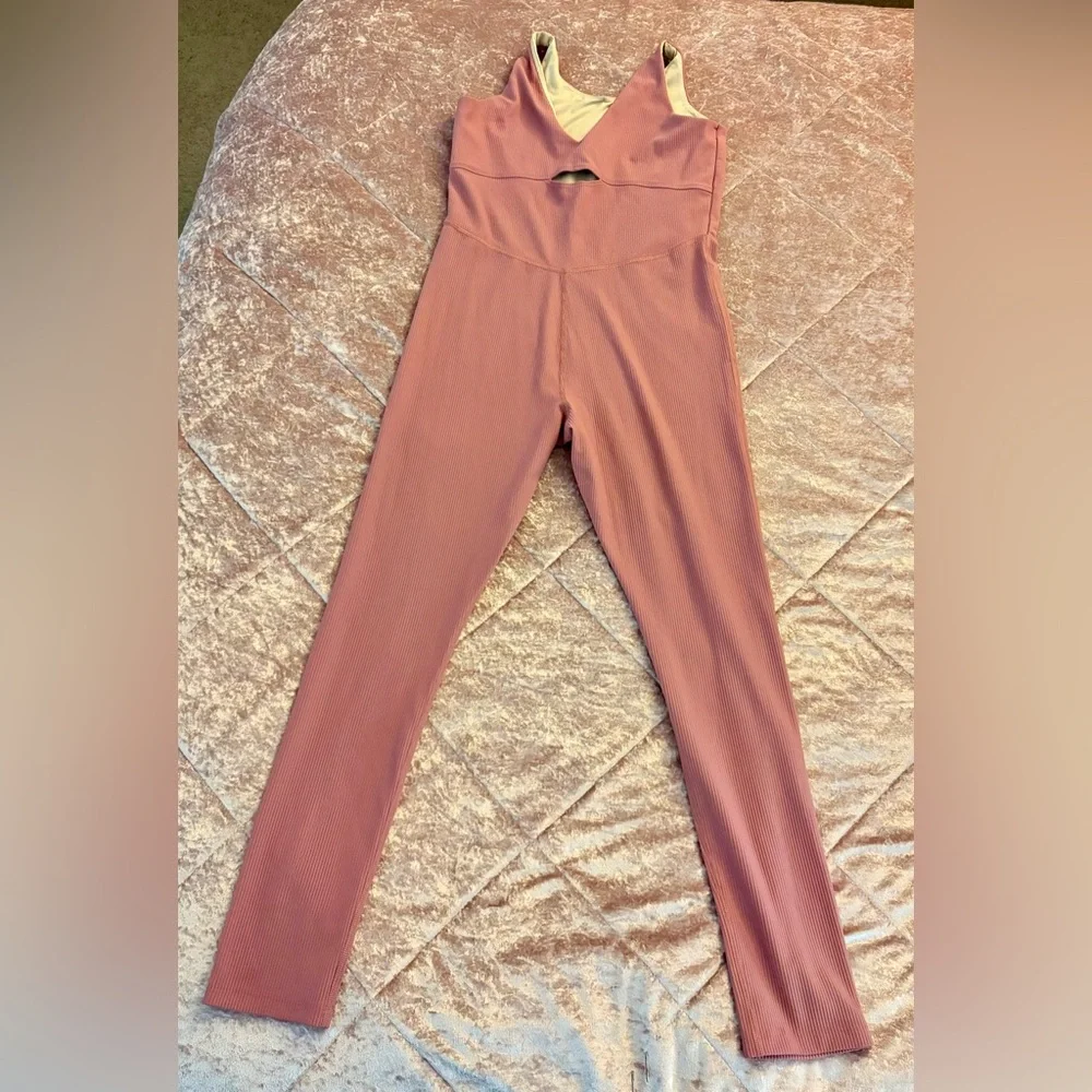 Old Navy Girls Plus Blush Pink Jumpsuit